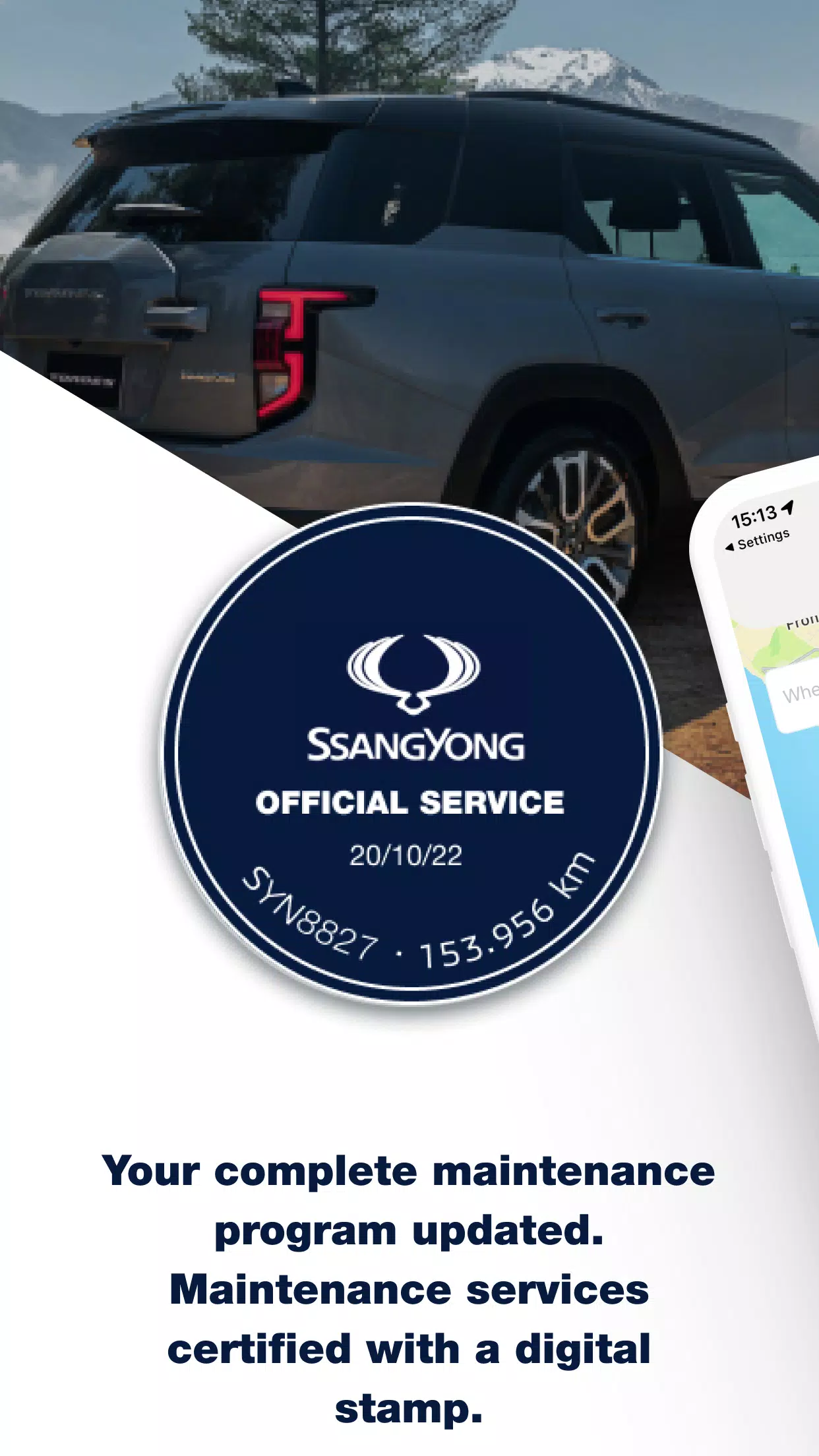 SsangYong App Capture d'écran 2