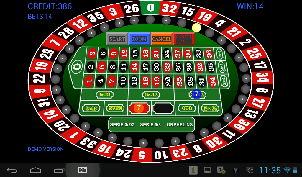 Round Roulette Demo Captura de pantalla 1