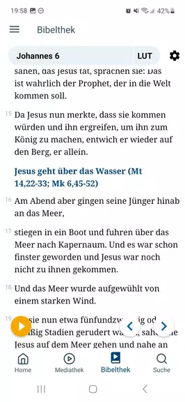 Bibel TV App Schermafbeelding 1