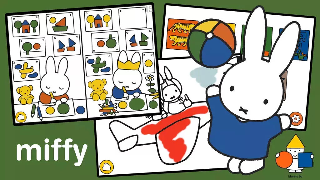 Miffy - Educational kids game ဖန်သားပြင်ဓာတ်ပုံ 0