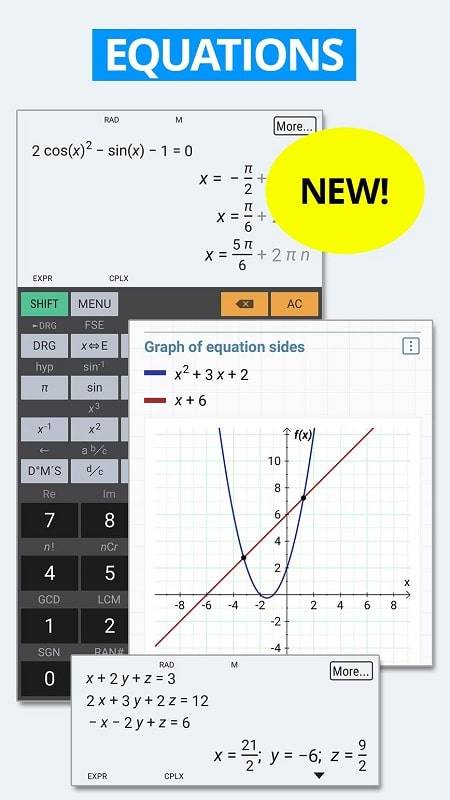 HiPER Scientific Calculator Скриншот 0