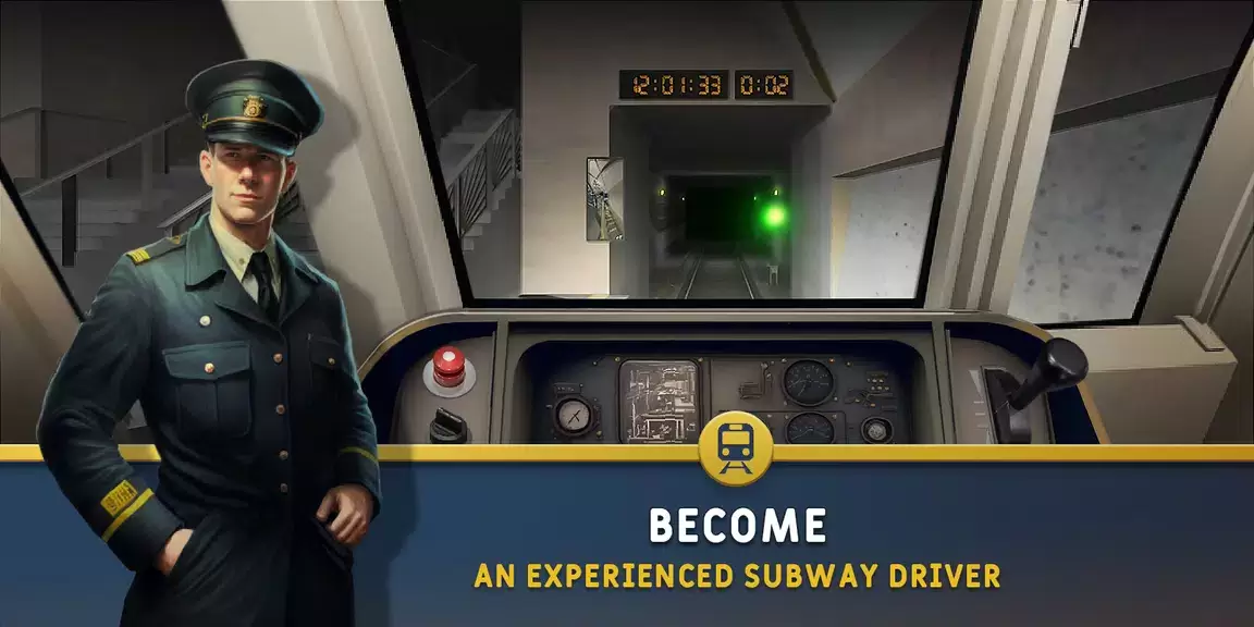 Train Simulator: subway, metro Captura de pantalla 2