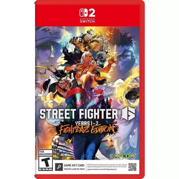 Street Fighter 6：1-2年戰鬥機版現已在Switch 2上進行預訂