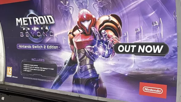 Confused Nintendo Fans Spot Giant Metroid Prime 4: Beyond Advert Stating That the Game Is 'Out Now' — Sparking Hopes of an Imminent Release