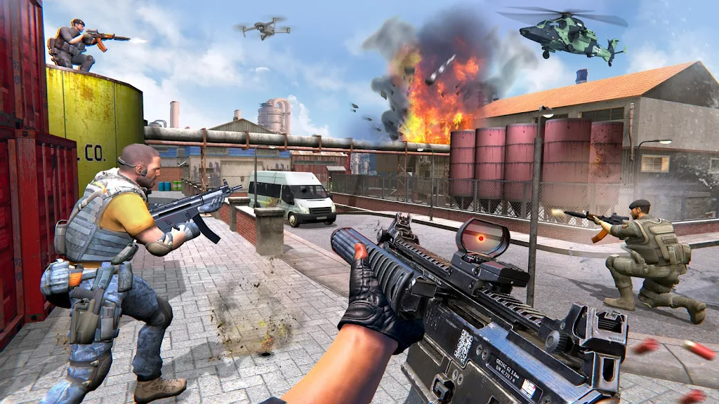 Fps Ops Gun Shooting Games 스크린샷 0