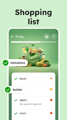 Schermata Listonic: Grocery List App 1