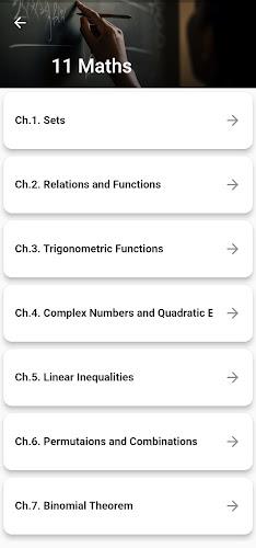 Class 11 Maths for 2023-24應用截圖第1張