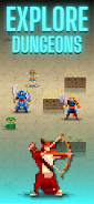 Dunidle: Pixel Idle RPG Games ภาพหน้าจอ 0