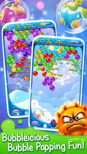 Bubble Bust! - Popping Planets Mod Скриншот 0