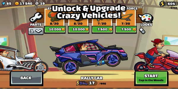 Hill Climb Racing 2 ภาพหน้าจอ 2