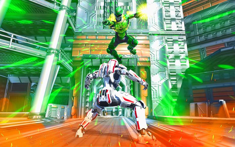 Hero Dino Robot Warrior Battle Tangkapan skrin 1