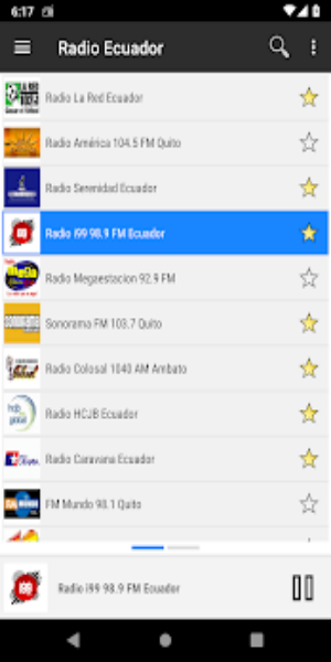 RADIO ECUADOR : Free Ecuadorian stations live Captura de tela 1