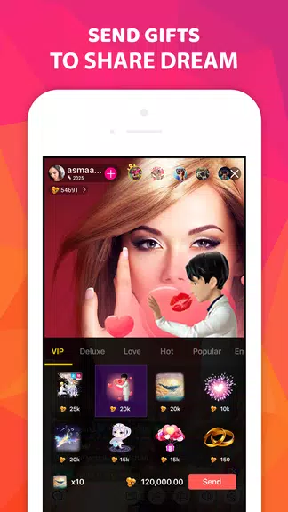 Hive - Live Stream Video Chat Schermafbeelding 1