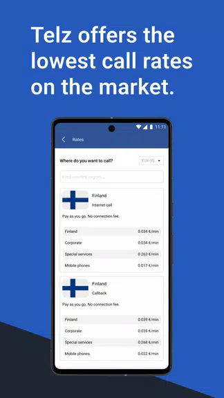 International calling app Ảnh chụp màn hình 3
