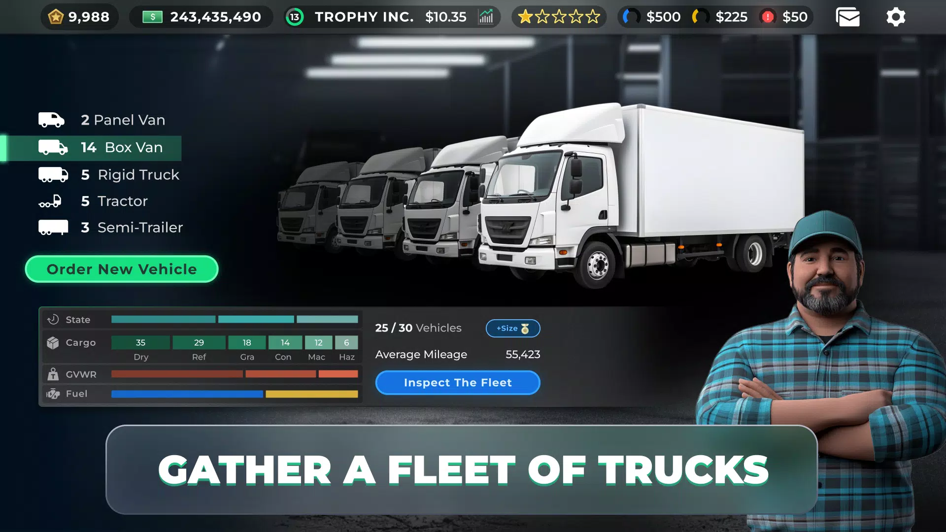 Truck Manager Capture d'écran 1