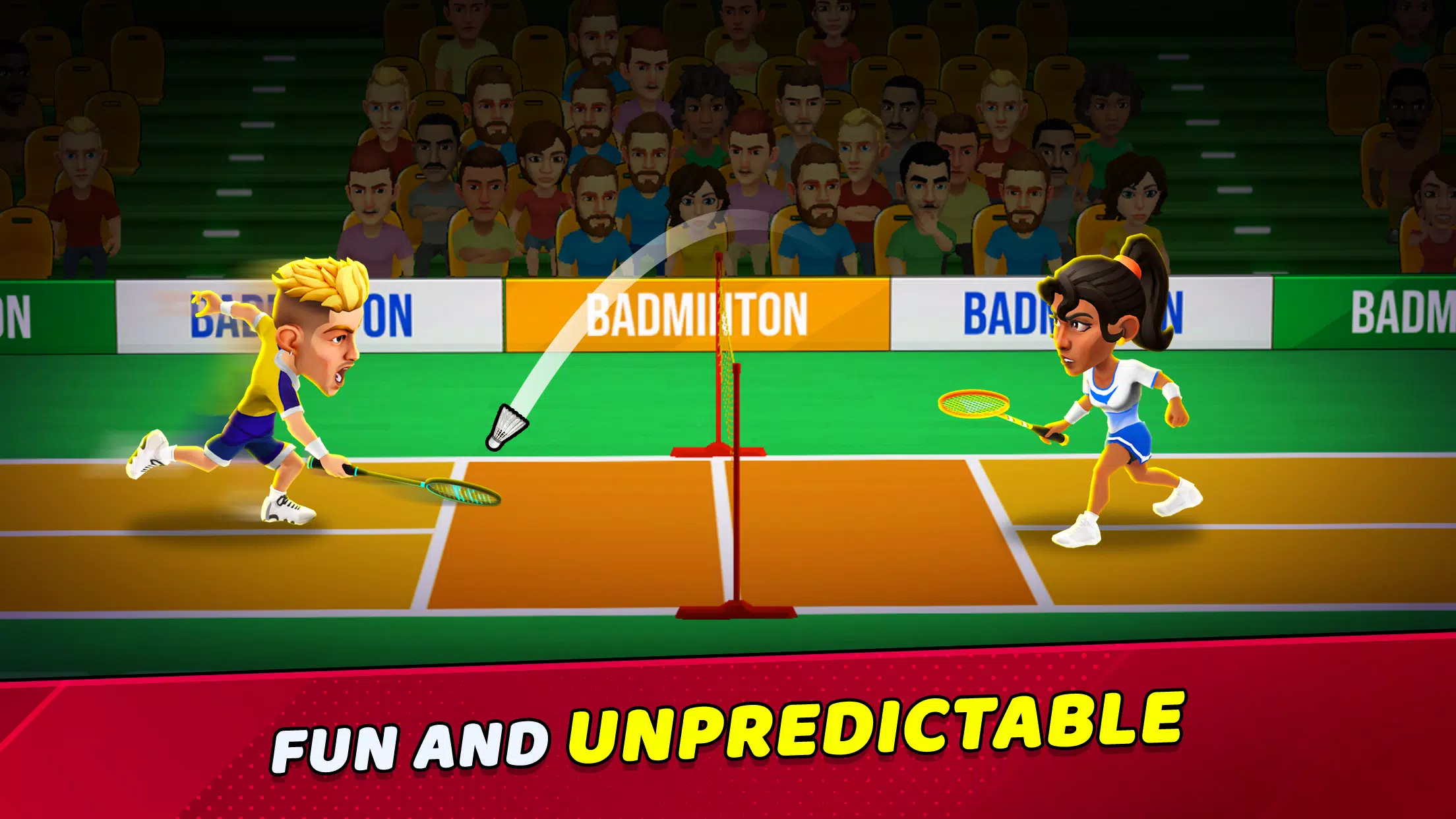 Schermata Badminton Clash 3D 1