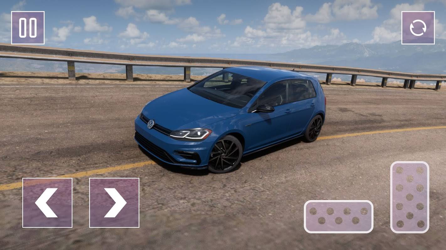 Real Racer Golf GTI Turbo Car Screenshot 2