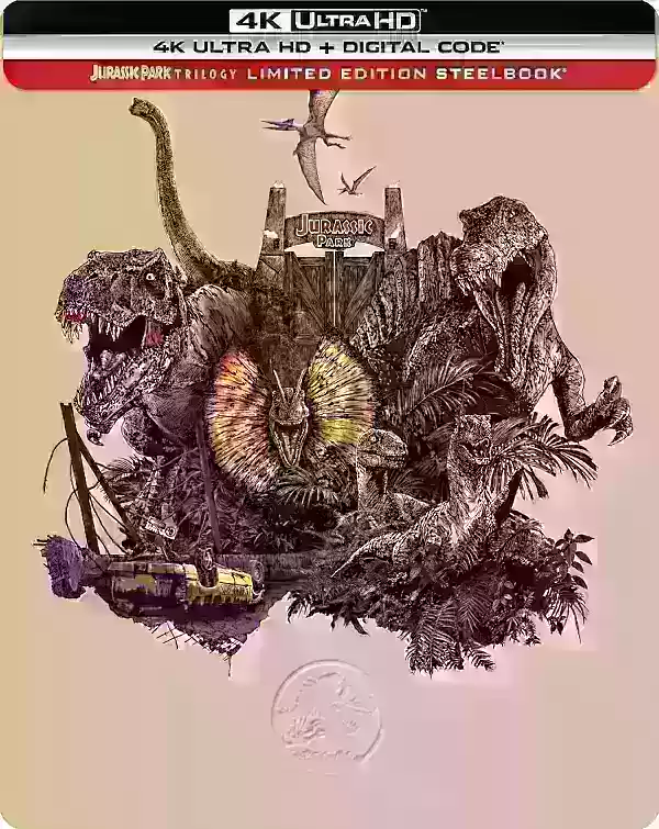Preorder Now: Dua Buku Buku Jurassic Park 4K baru