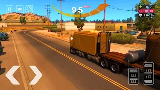 American Truck Simulator Capture d'écran 1