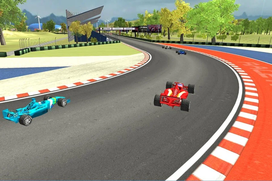 Real Fast Formula Racing 3D Captura de pantalla 2