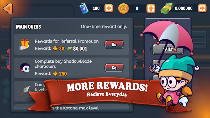 Ninja Boss Hunter - Earn Money Ekran Görüntüsü 3