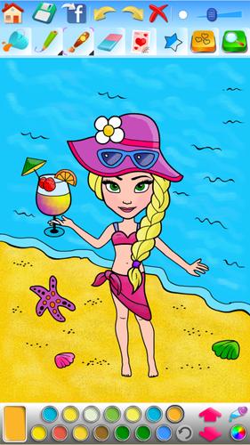 Splash of Fun Coloring Game Captura de pantalla 0