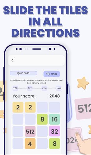 2048 Merge: Puzzle Challenge应用截图第1张