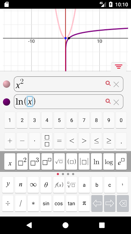 Symbolab Graphing Calculator Schermafbeelding 0