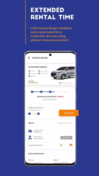 TRACtoGo: Rental Mobil & Bus 스크린샷 3