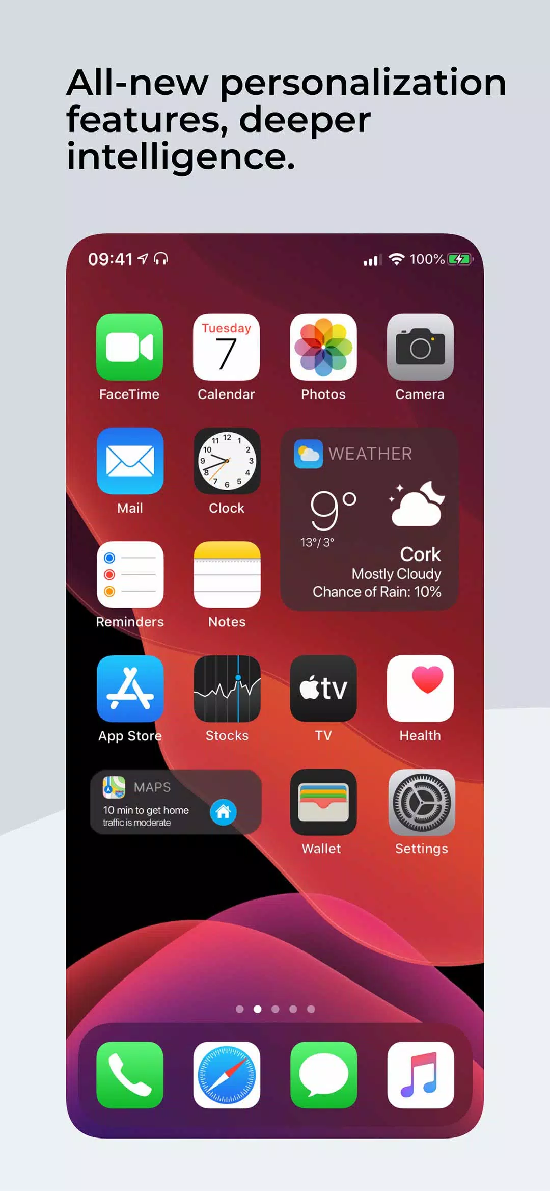 Schermata Launcher for iOS 0