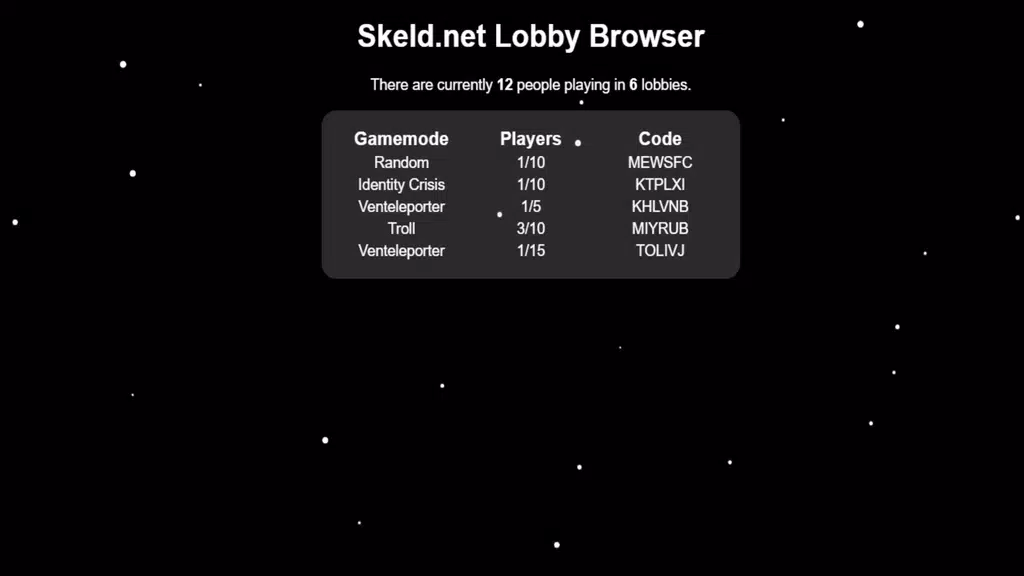 Skeld.net Among Us Mods スクリーンショット 3