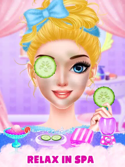 Pink Princess MakeUp Salon Скриншот 2