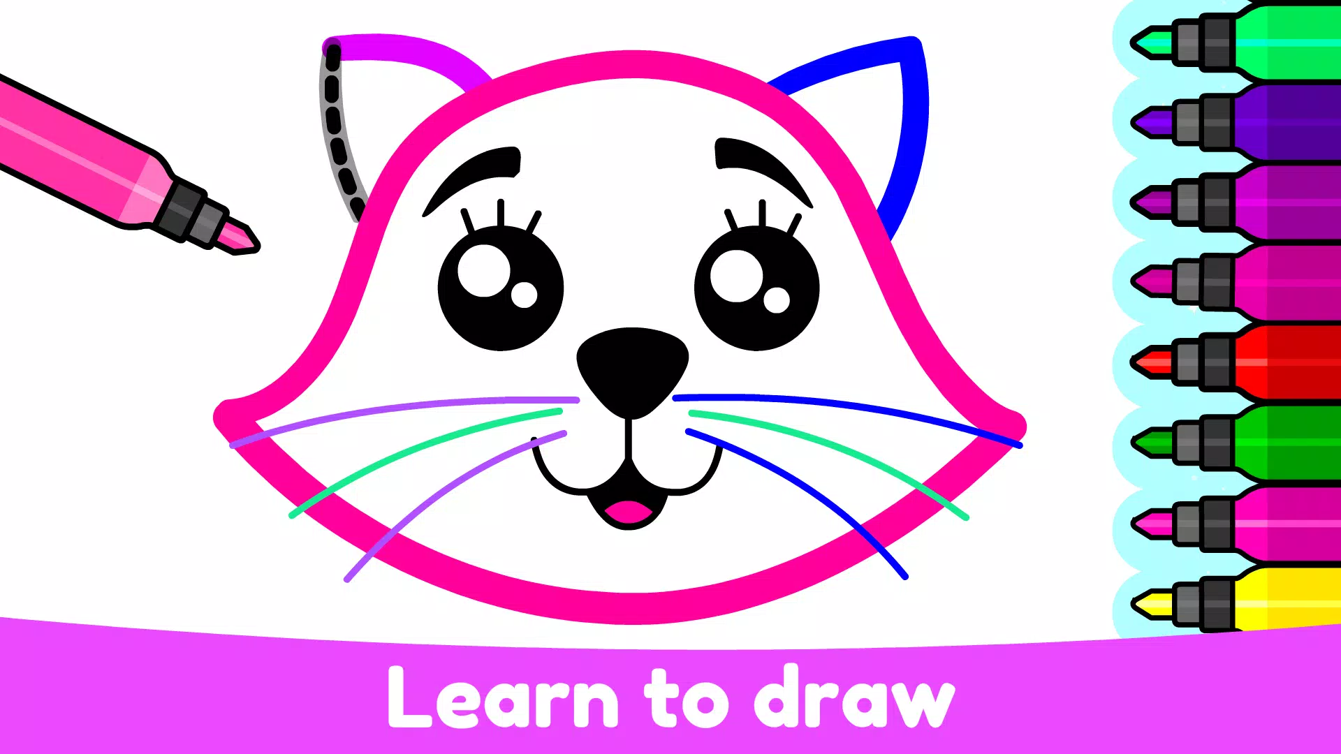 Kids Drawing & Coloring Games Screenshot 0