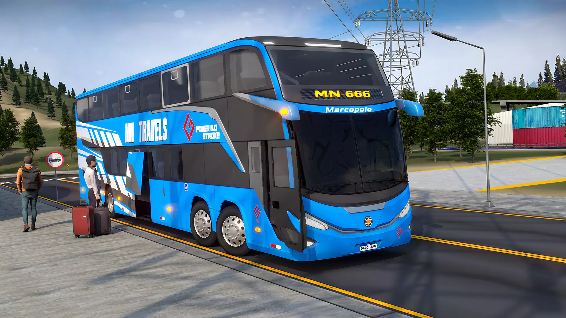 Bus Coach Simulator: City Bus Tangkapan skrin 3