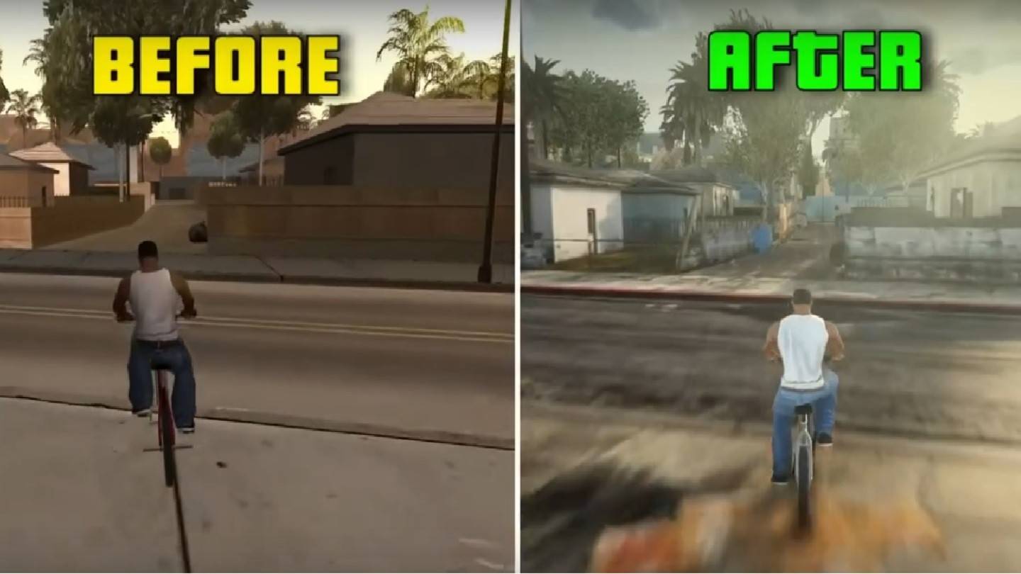 GTA: San Andreas Remastered Edition с 51 модом