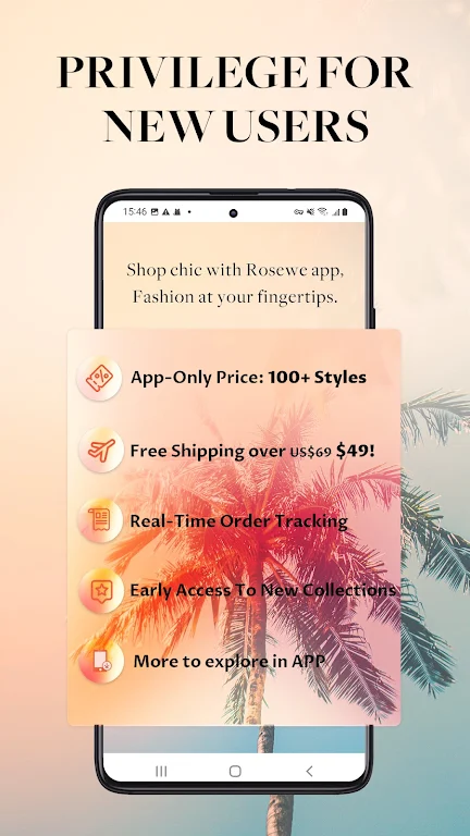 Rosewe-Online Shopping Скриншот 3