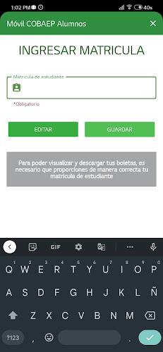 Móvil COBAEP Alumnos 스크린샷 0