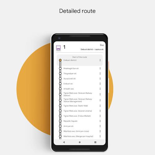 A2B. Yerevan Public Transport Screenshot 2