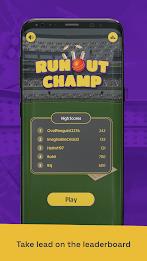 Run Out Champ: Hit Wicket Game スクリーンショット 0