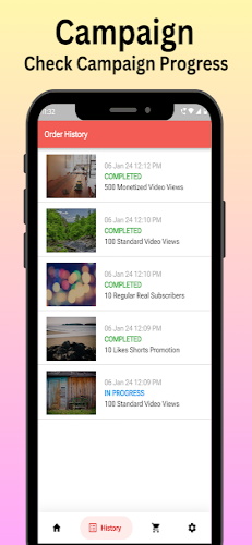 GrowUChannel - Subs & Views ภาพหน้าจอ 1