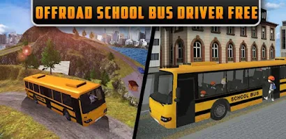 Offroad School Bus Driver Game স্ক্রিনশট 0