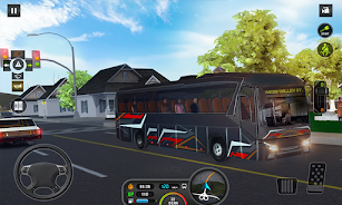 City Coach Bus Game Simulator स्क्रीनशॉट 2