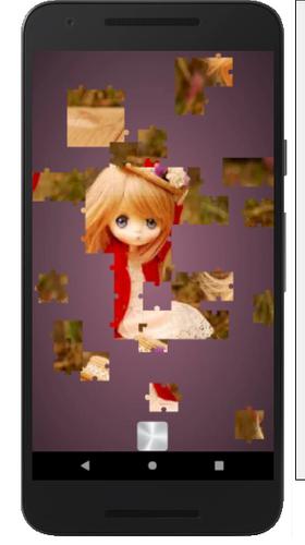 Cute Dolls Jigsaw Slide Puzzle Capture d'écran 0