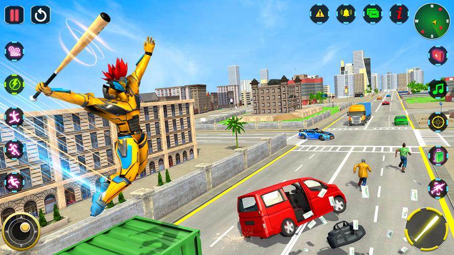 Robot Hero Game - Robot Game ဖန်သားပြင်ဓာတ်ပုံ 2