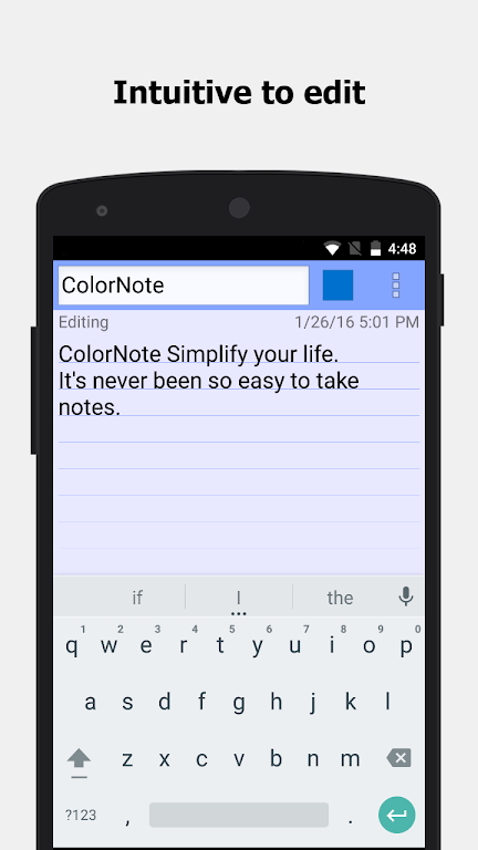 ColorNote Bloc de notas Notas Captura de pantalla 2