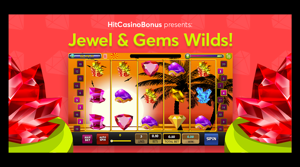 Jewel & Gems Wilds Slot!应用截图第0张