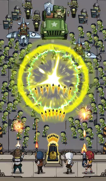 Zombie War Idle Defense Game应用截图第2张