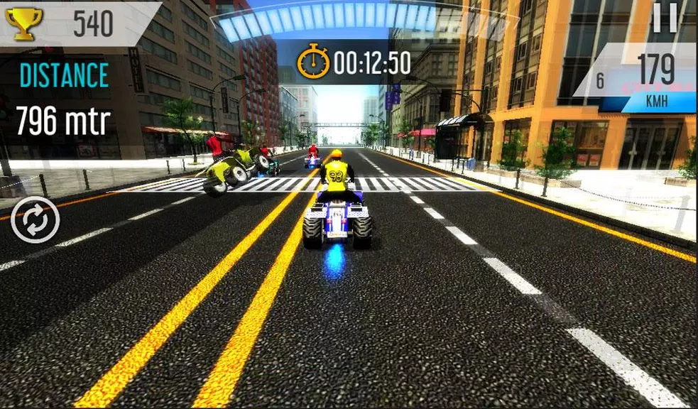 3D quad bike racing 스크린샷 1