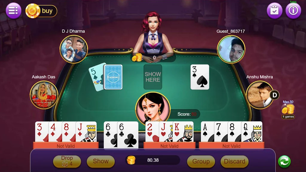 Rummy Moment应用截图第1张