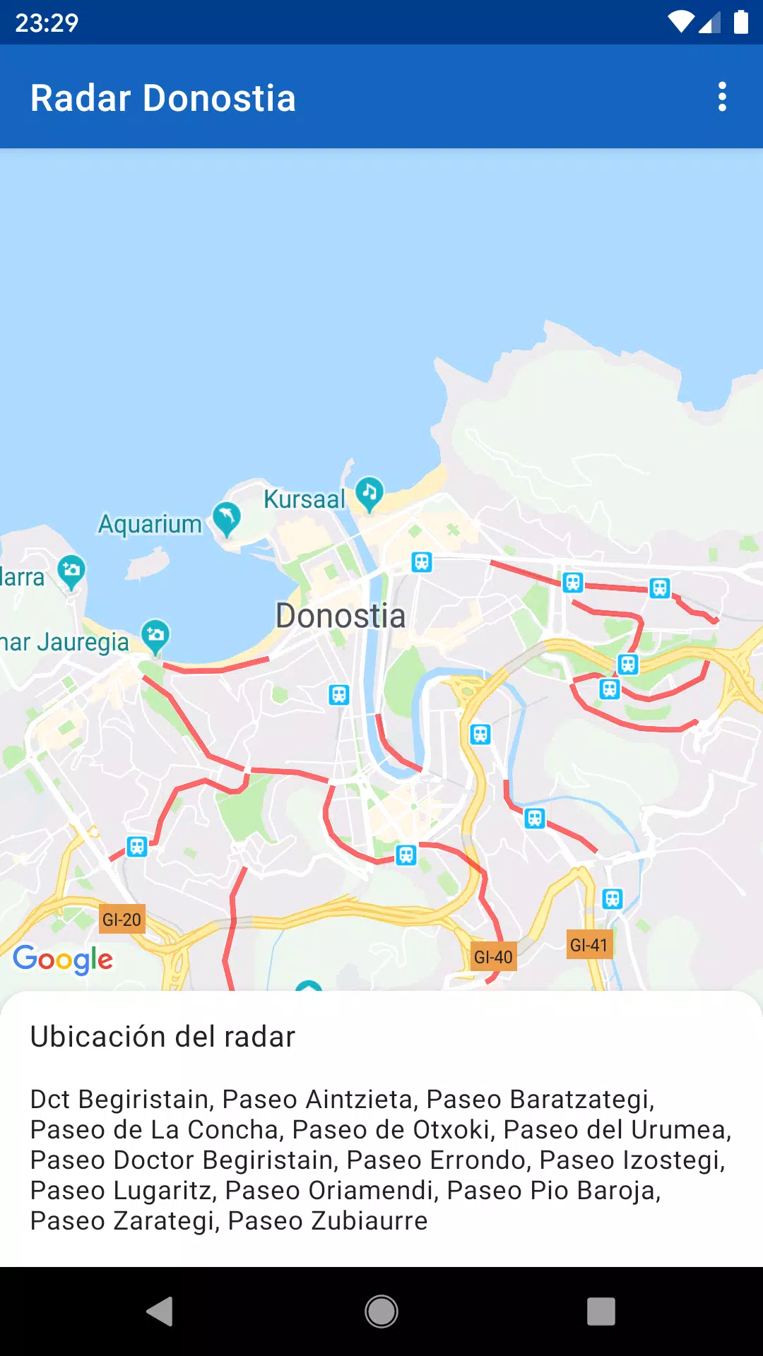 Radar Donostia スクリーンショット 0